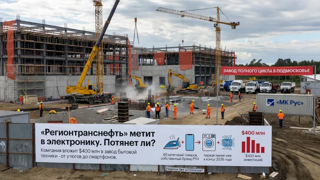 «Регионтранснефть» метит в электронику. Потянет ли?