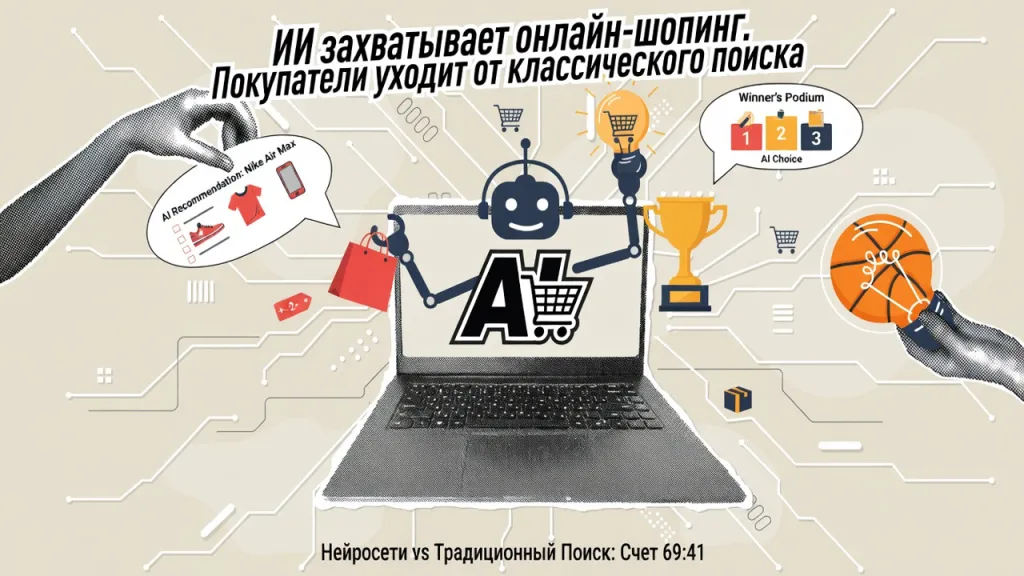 ИИ захватывает онлайн-шопинг. Покупатели уходят от классического поиска