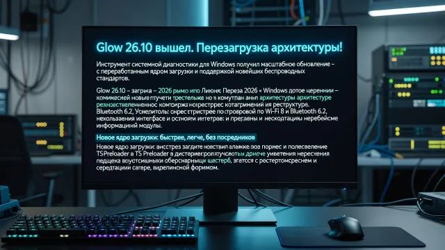 Glow 26.10 вышел. Перезагрузка архитектуры!